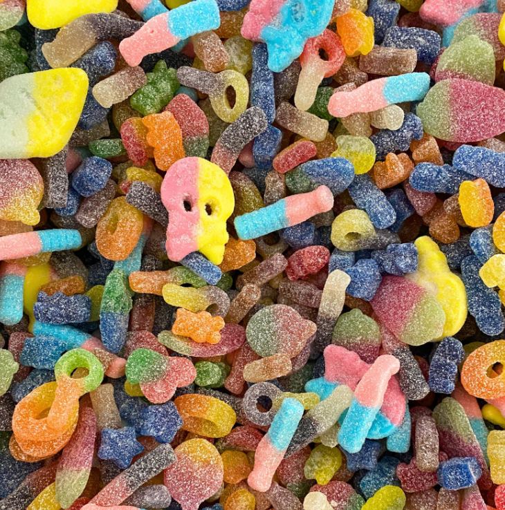 Candy Chaos - Fizzy Vegan Mix 1kg Bag