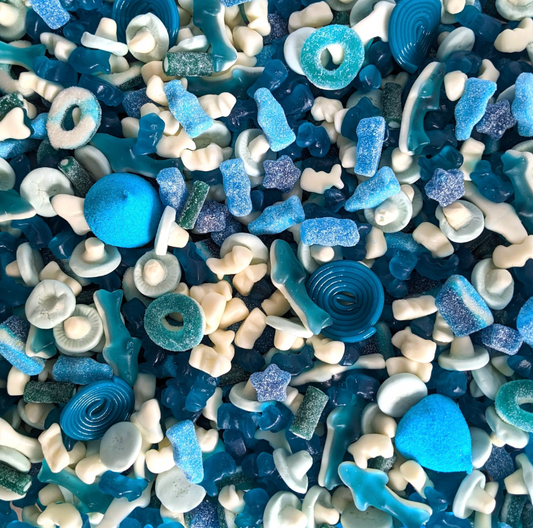 Candy Chaos - Blue Mix 500g Bag